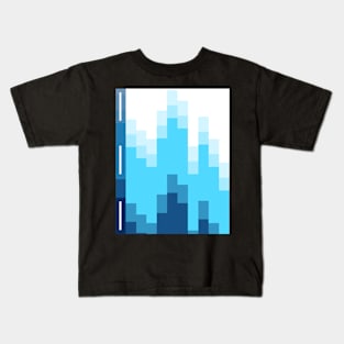 Blue and White - "Freezie" Kids T-Shirt